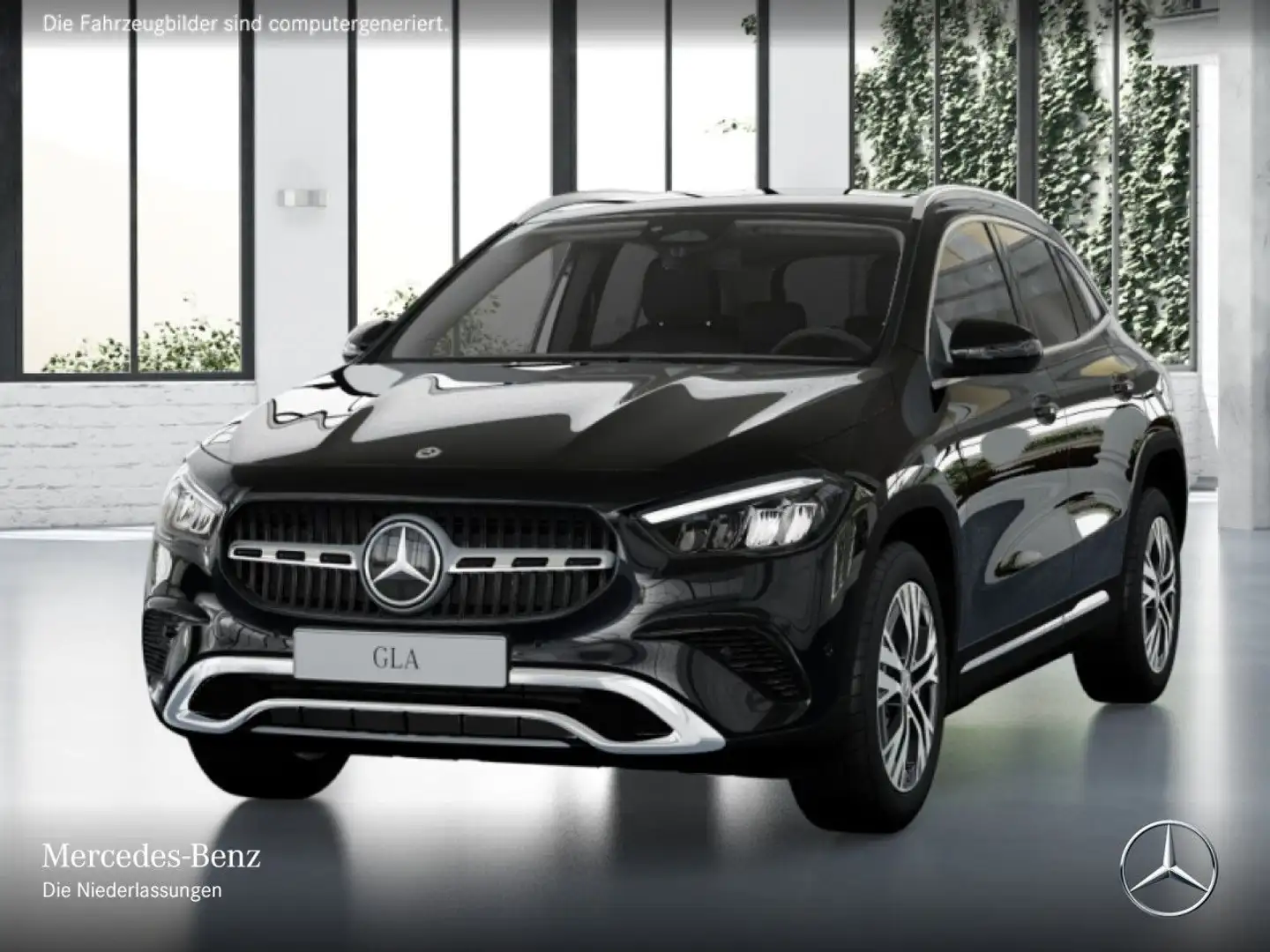 Mercedes-Benz GLA 200 PROGRESSIVE+AHK+LED+KAMERA+7G Schwarz - 2