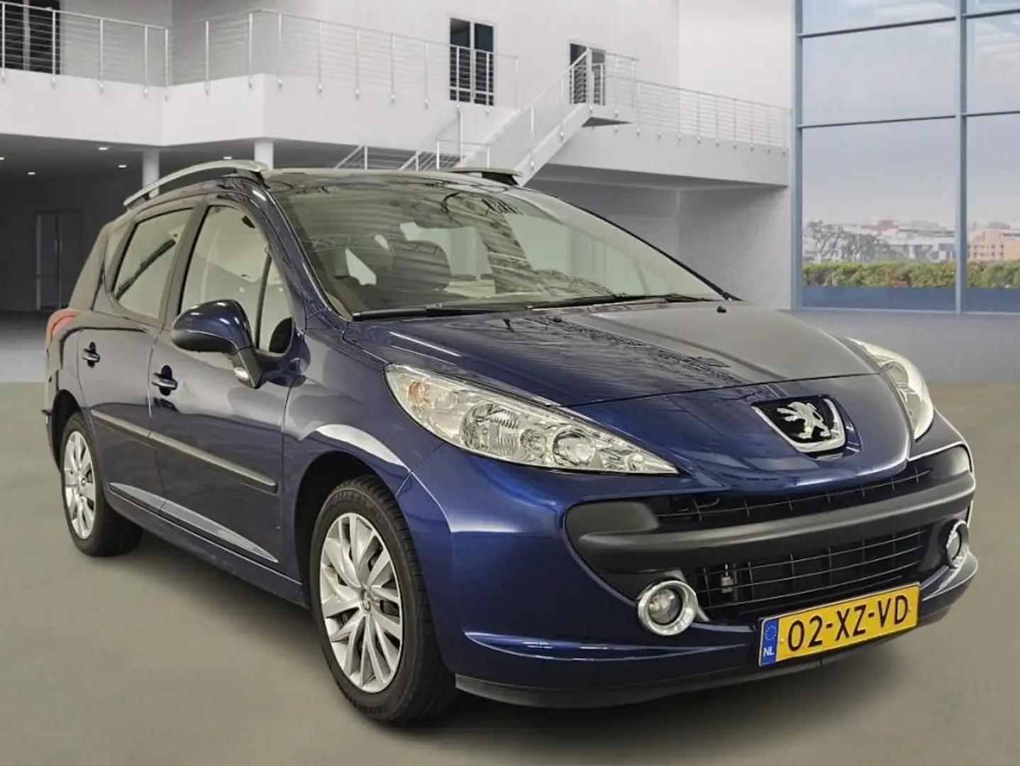 Peugeot 207 SW 1.6 VTi XS 1e Eig. 63.400 km +NAP NL-auto Blauw - 2