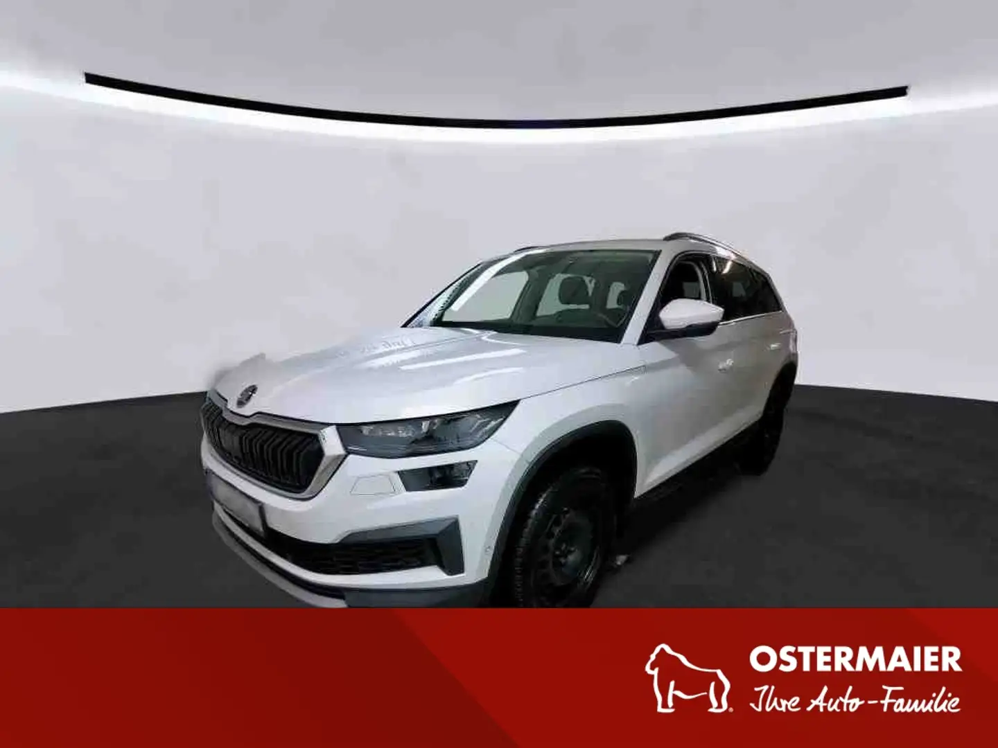 Skoda Kodiaq AMBITION 2.0TDI 150PS DSG MATRIX.NAVI.ACC.APP-C.SI Weiß - 1