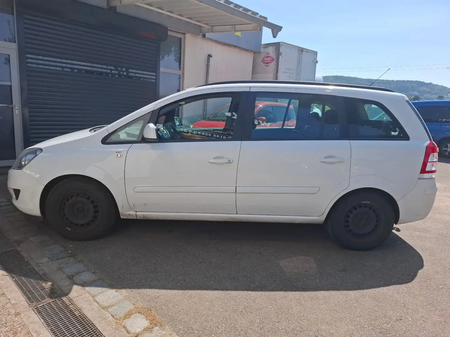 Opel Zafira B*7-Sitze*Euro-5*Klima*Tüv-12-2025* Weiß - 2
