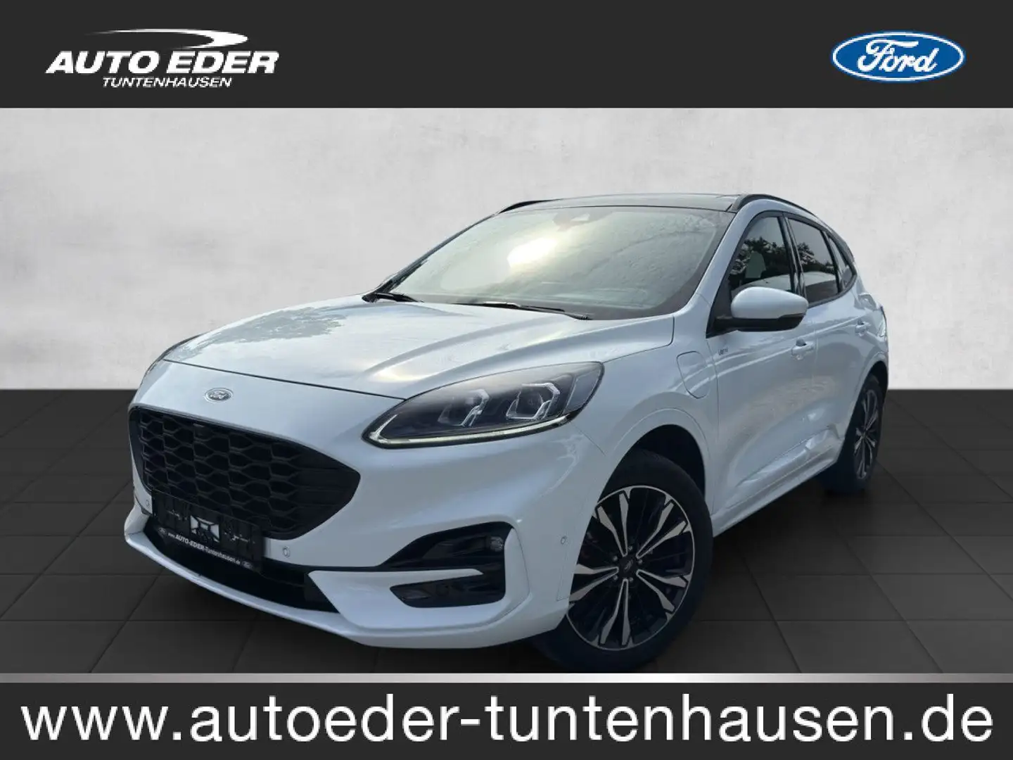 Ford Kuga Plug-In Hybrid ST-Line X Sportpaket Bluetooth Weiß - 1