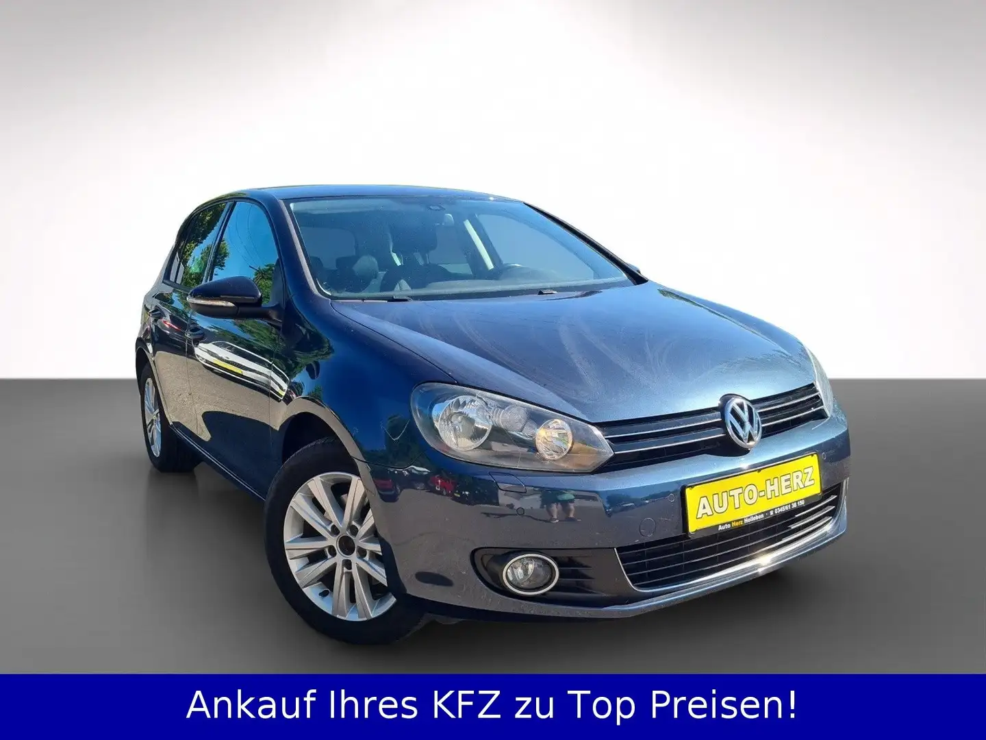 Volkswagen Golf VI Style  *KLIMAAUTO.-PDC-SITZHEIZ.-LEDER* Blau - 2