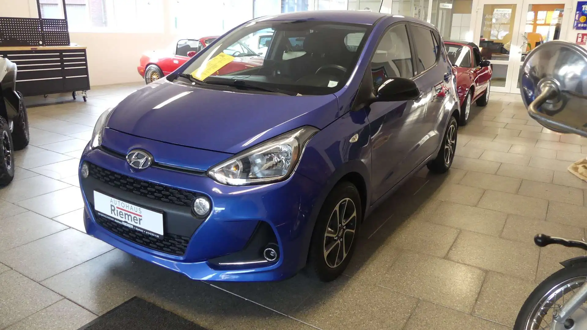 Hyundai i10 1,0i Yes Bleu - 1