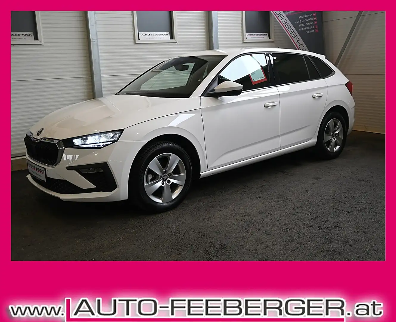 Skoda Scala 1,0 TSI Selection LED,APP Connect,Keyless,ACC T... Weiß - 1