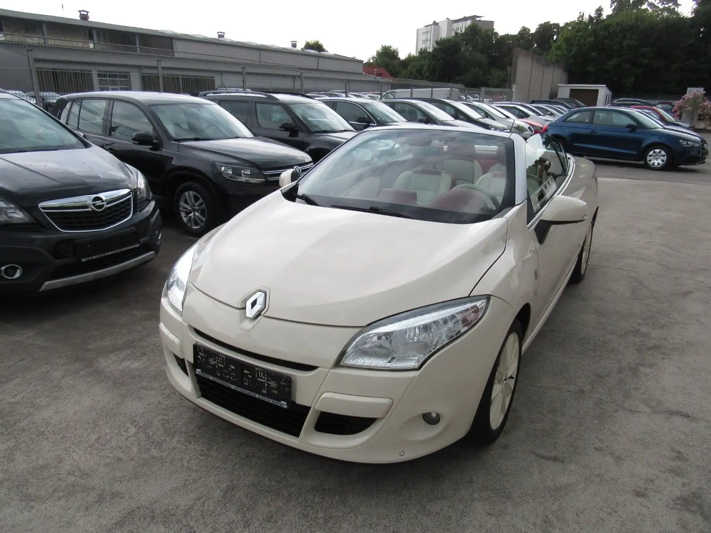 Renault Megane III, Cabrio Floride,ALU,KLIMA,NAVI,75000 Beige - 1
