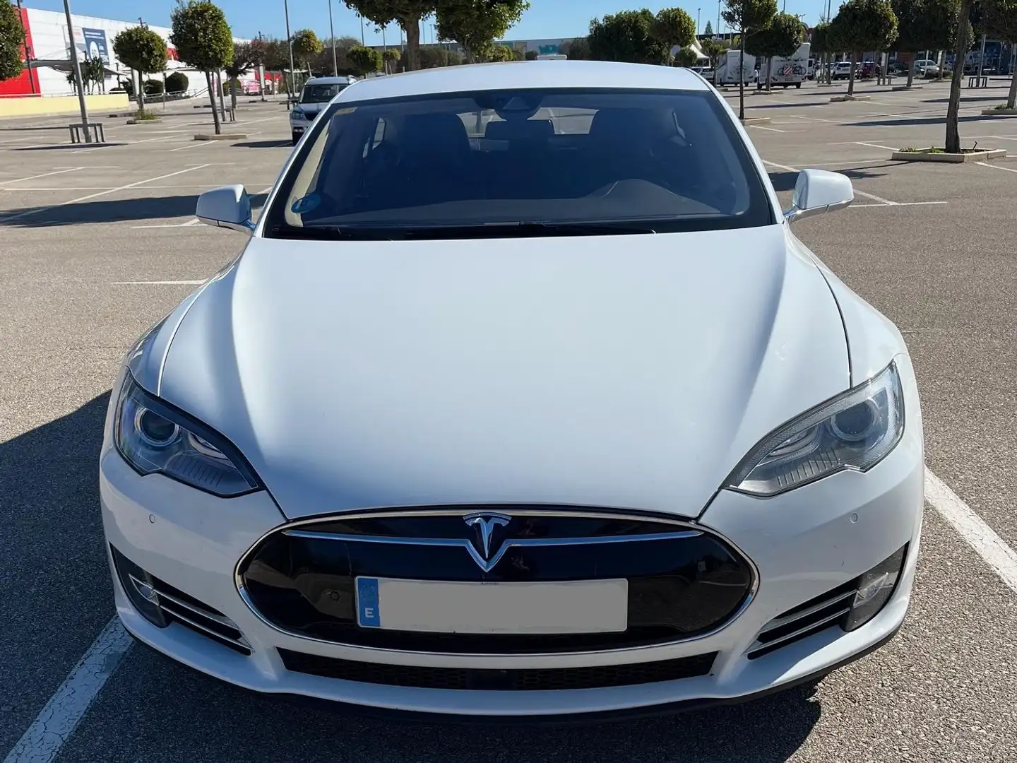 Tesla Model S 85 Blanco - 1