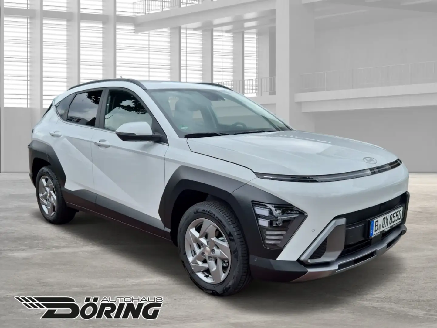 Hyundai KONA TREND 1.0 Turbo 120PS 2WD NAVIGATION Schaltwagen Weiß - 2