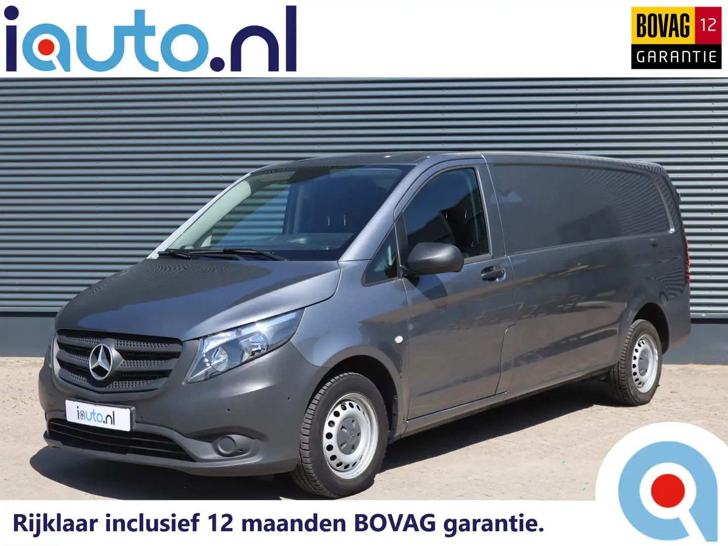 Mercedes-Benz Vito 116 CDI Aut. Extra Lang Camera/Navi/App-Connect/Ai Grijs - 1