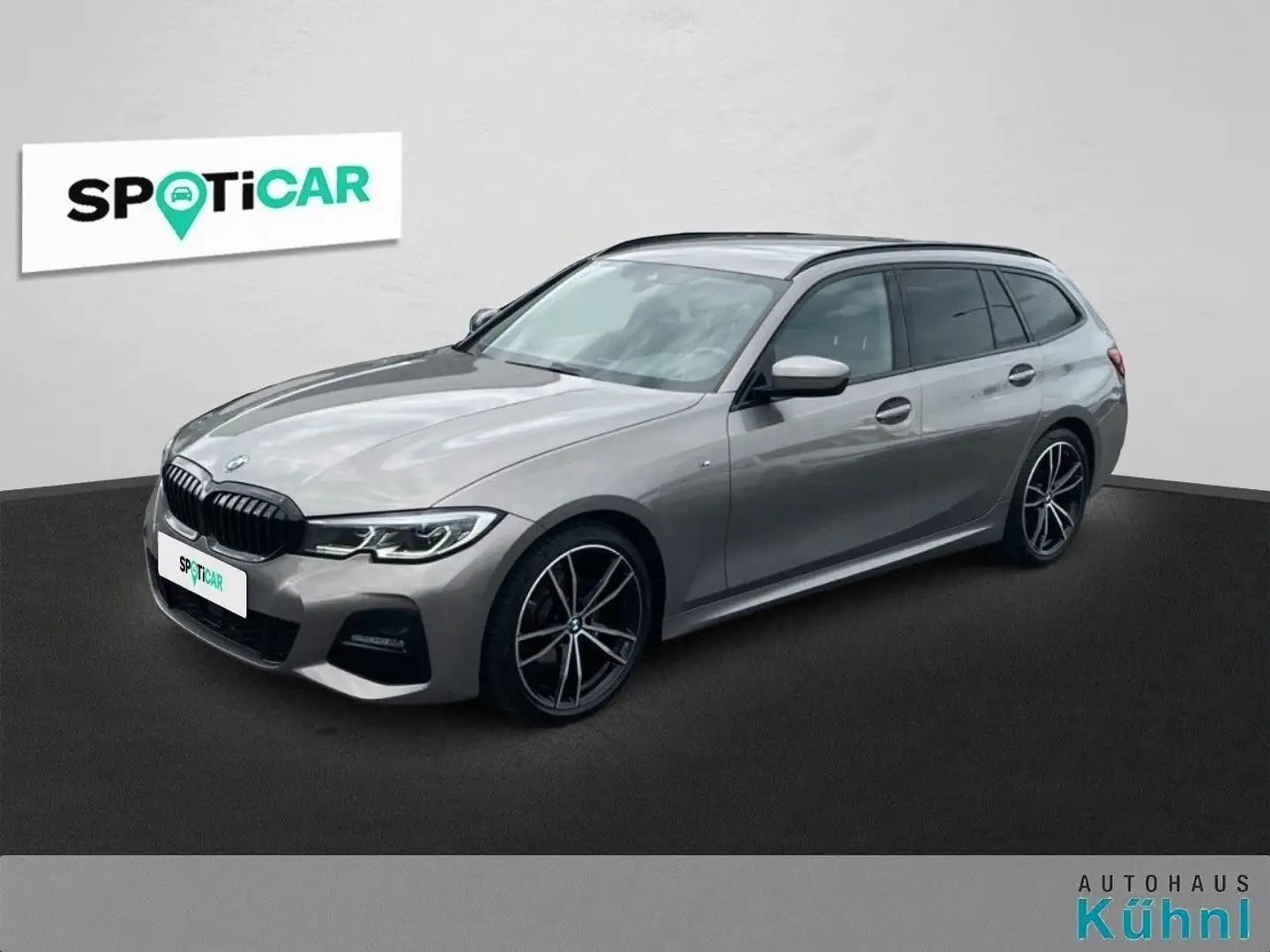 BMW 320 d xDrive Touring M Sport Laser/NaviProf/AHK Gris - 1