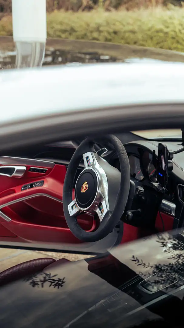 Porsche 991 991.1 turbo coupe Bianco - 2