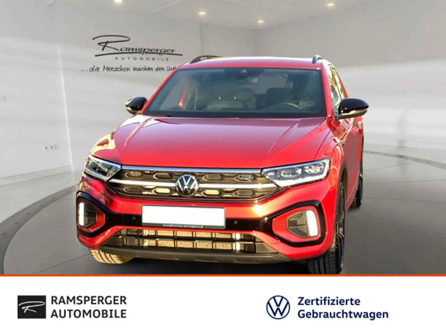 Volkswagen T-Roc 2.0 TSI DSG R-Line 4M. AHK Matrix Navi Kam Rot - 1