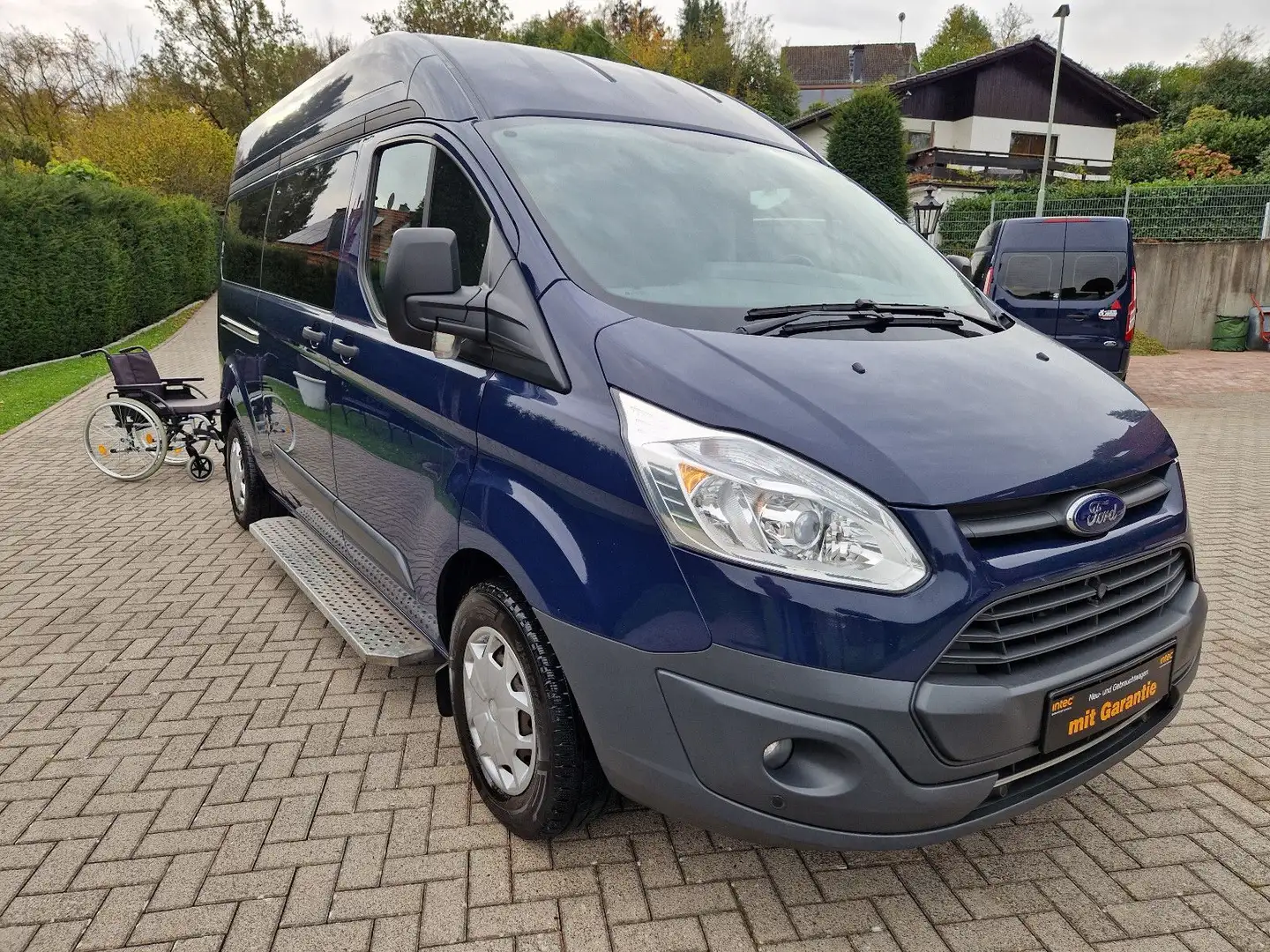 Ford Transit Custom L2H2*Behindertengerecht*Selbstf* Blau - 1