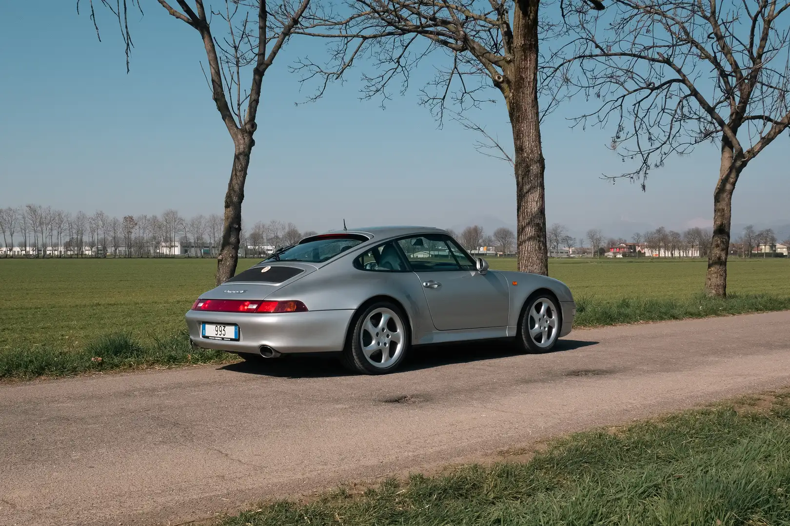 Porsche 993 911 Coupe 3.6 Carrera 4S Argento - 2
