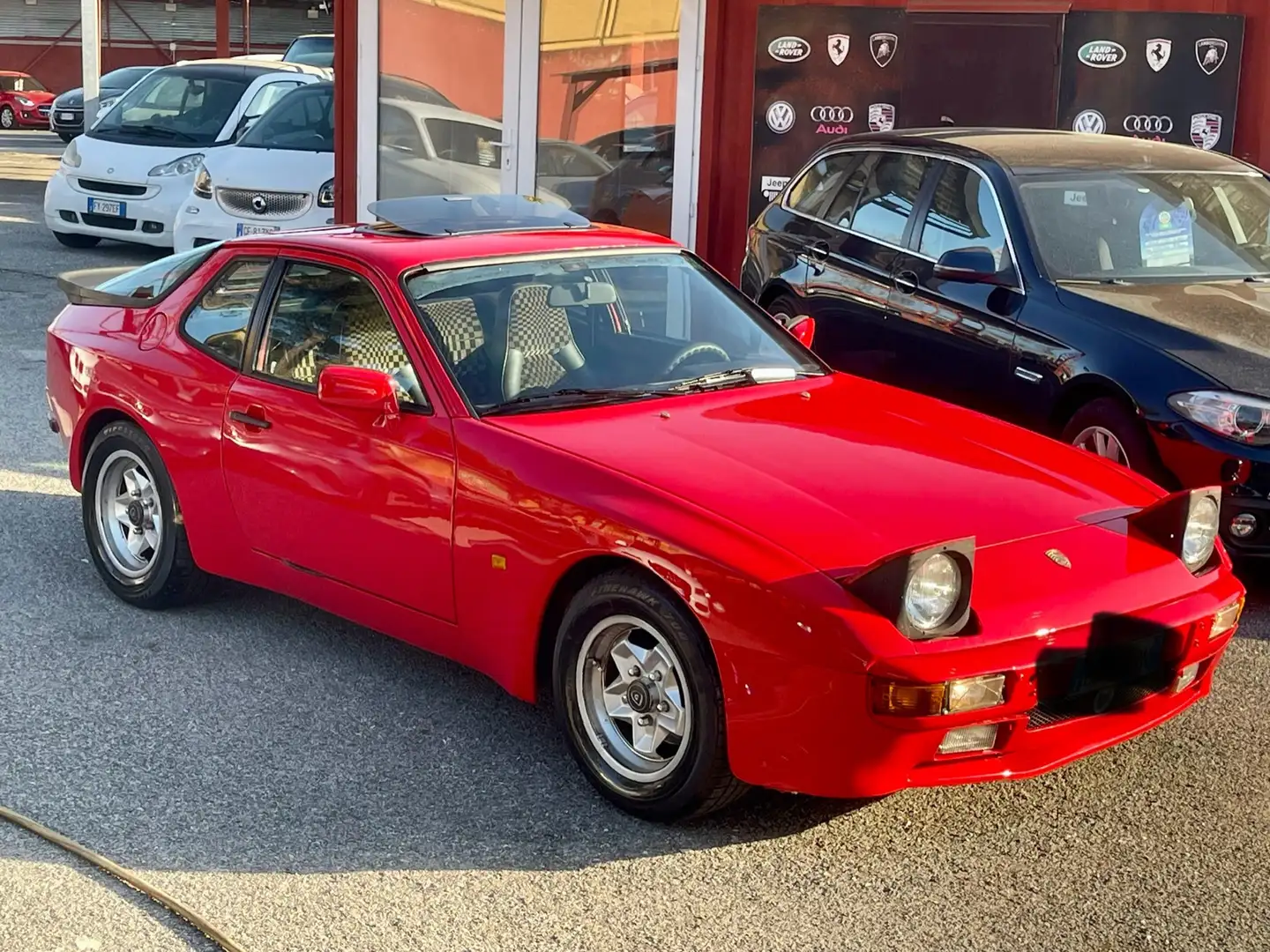 Porsche 944 Coupe 2.5-ASI -UNIPRO-TETTO APRIBILE- Rosso - 1