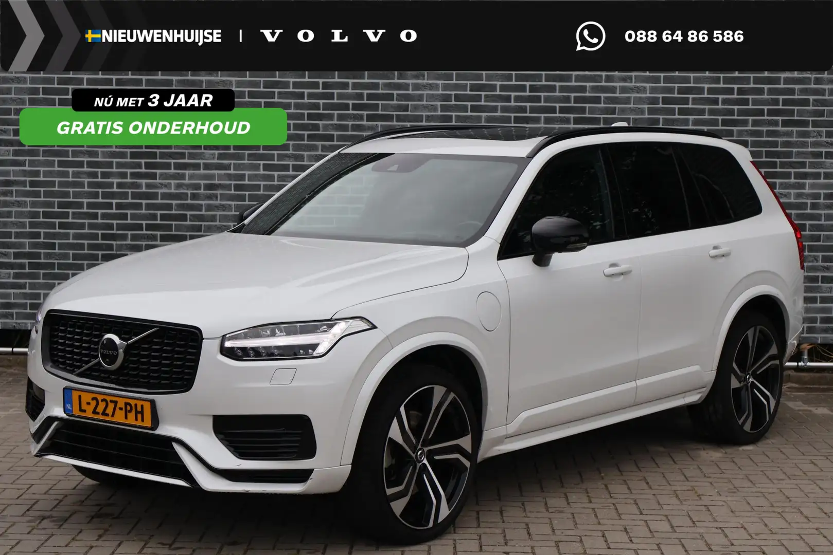 Volvo XC90 2.0 T8 Recharge AWD R-Design | Luchtvering | Schui Weiß - 1