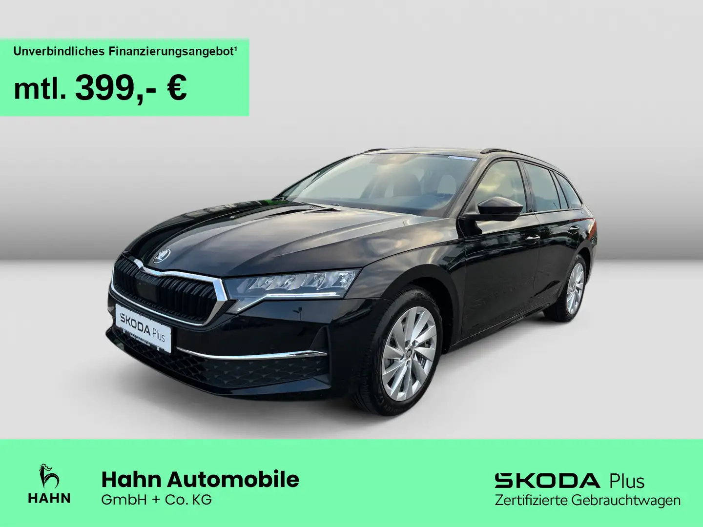Skoda Octavia Selection 1.5TSI mHEV DSG ACC Nav PDCv/h Schwarz - 1