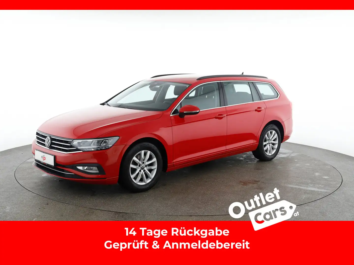 Volkswagen Passat Variant Business TDI DSG Rood - 1