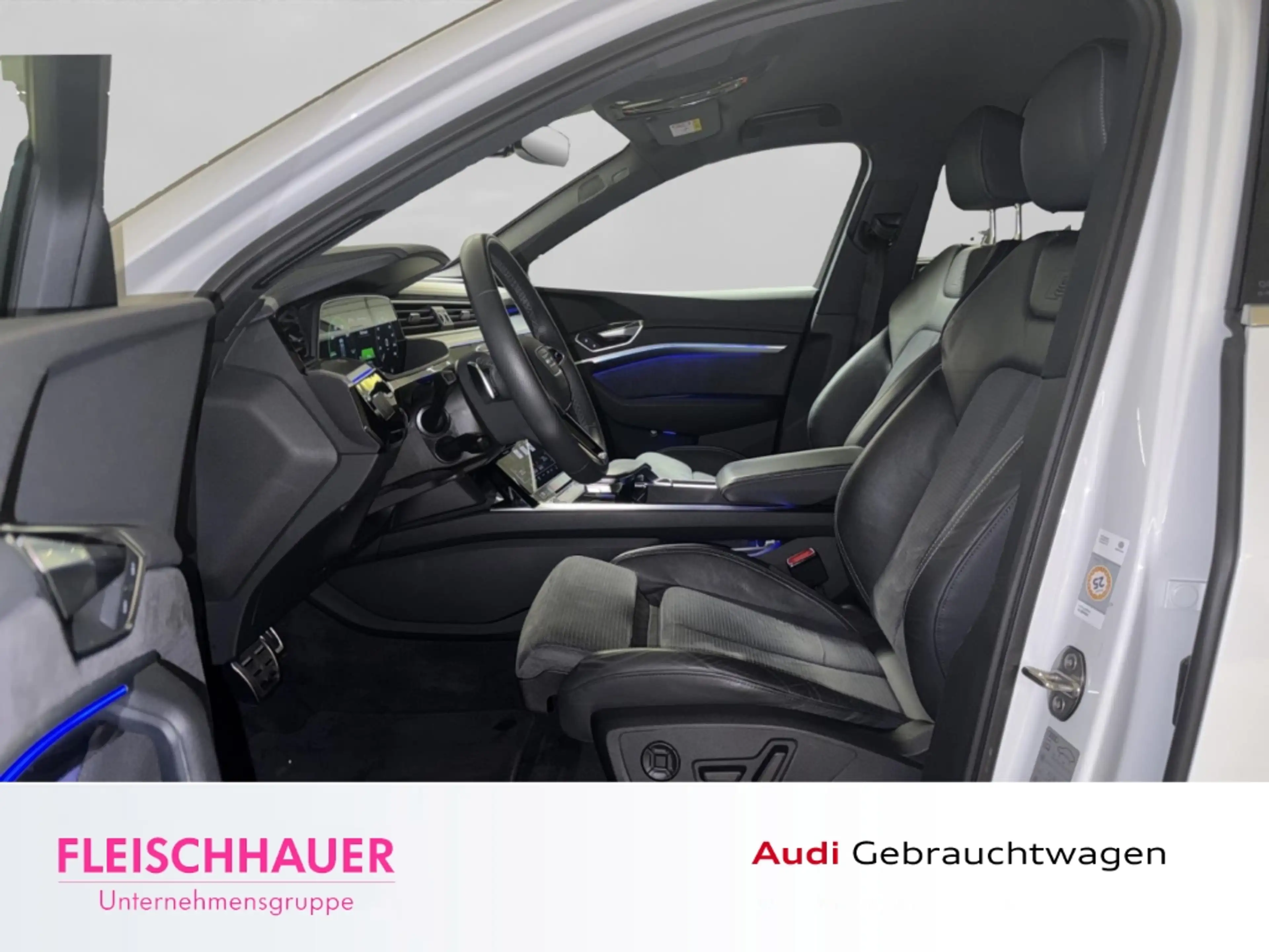 Audi Q8 e-tron 50 quattro S line MATRIX+360+ACC+NAVI+B&O+AHK+ASSI — photo 9