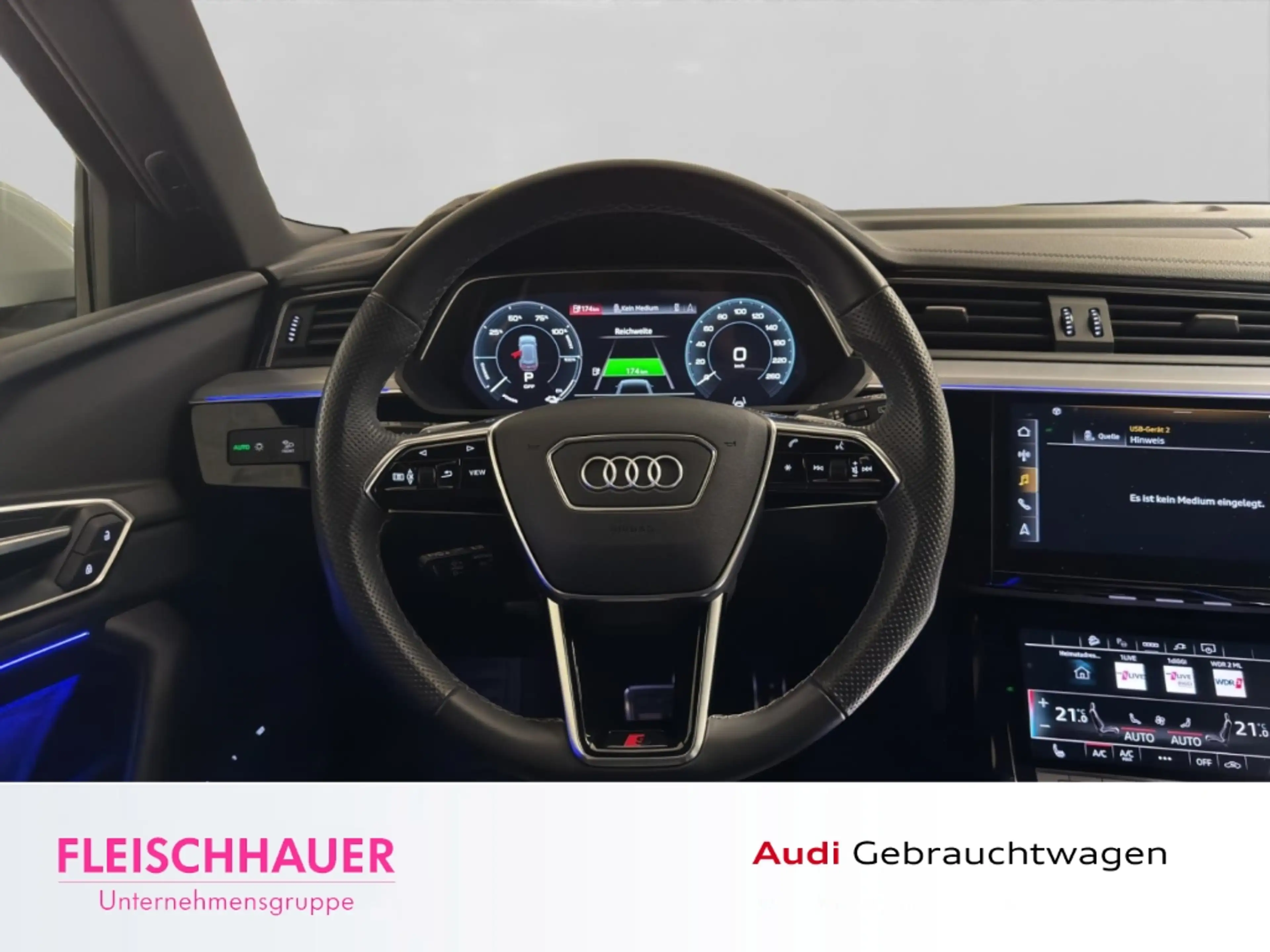 Audi Q8 e-tron 50 quattro S line MATRIX+360+ACC+NAVI+B&O+AHK+ASSI — photo 11