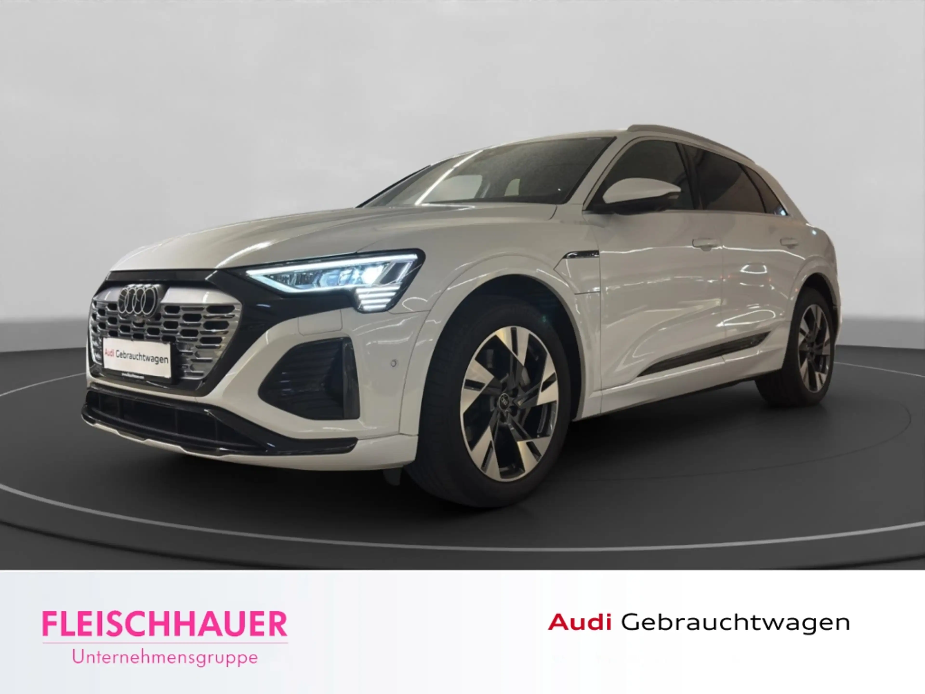 Audi Q8 e-tron 50 quattro S line MATRIX+360+ACC+NAVI+B&O+AHK+ASSI