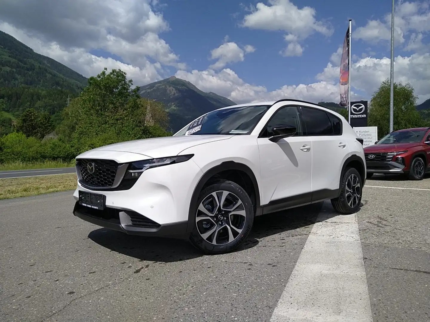 Mazda CX-5 G141 2,5 AUT AWD CENTRELINE Weiß - 2