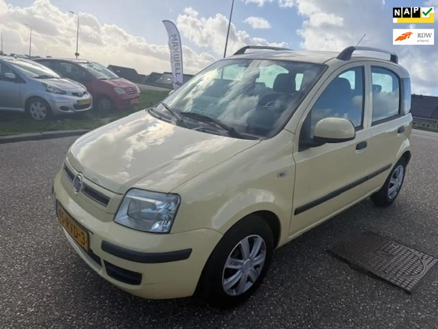 Fiat Panda 1.2 Edizione Cool Distributie=VV Airco Onderhouden Geel - 1