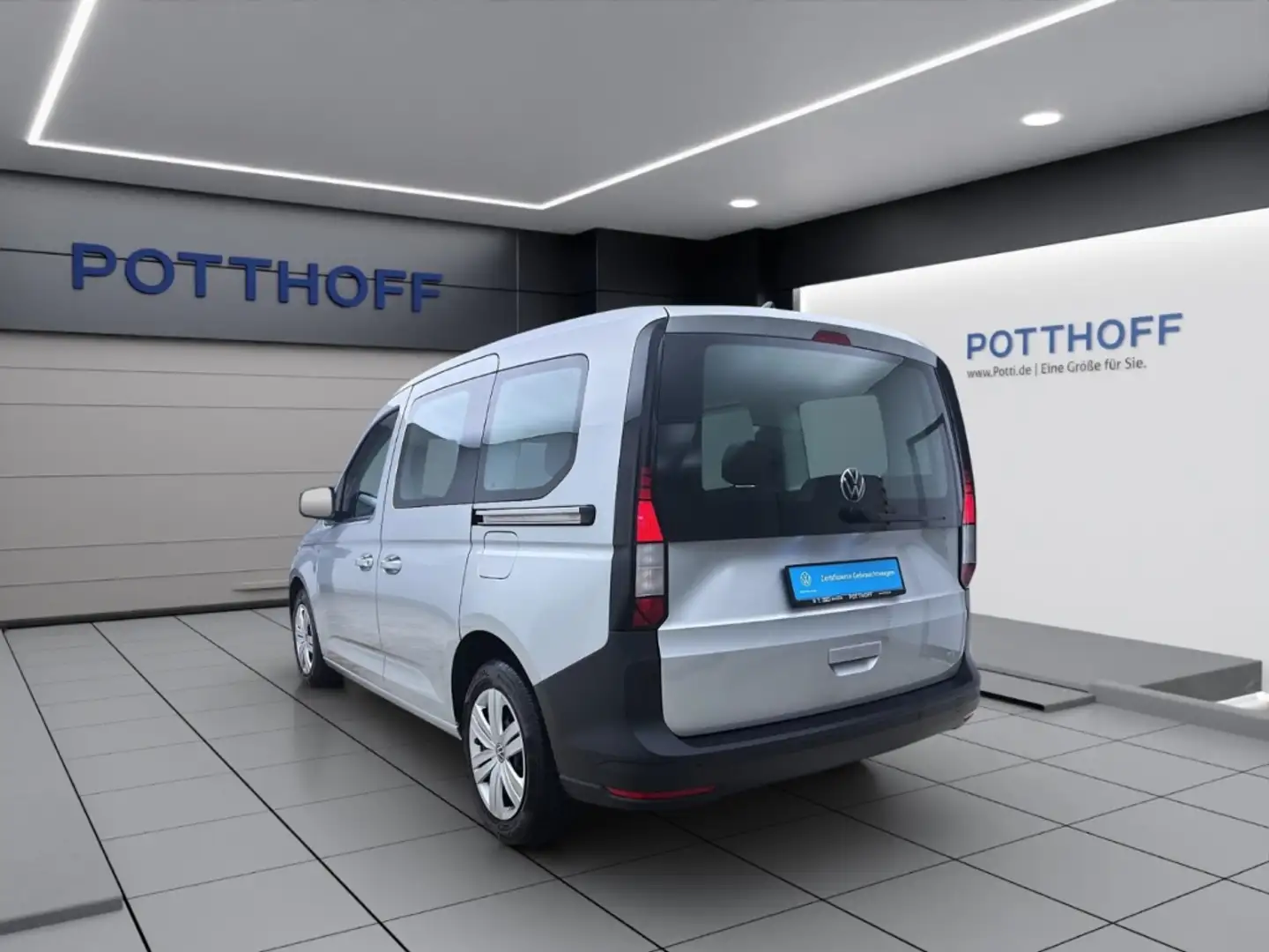 Volkswagen Caddy 2.0 TDI KOMBI NAVI PDC SITZHZG Silber - 2