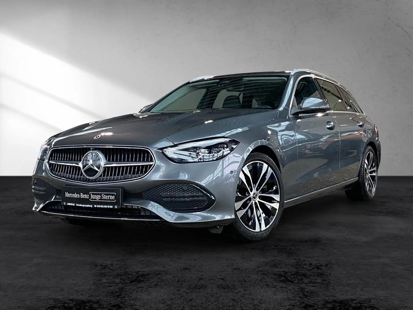 Mercedes-Benz C 200 C 200 T Avantgarde AHK Distr 360° el-Klappe LED Grau - 2