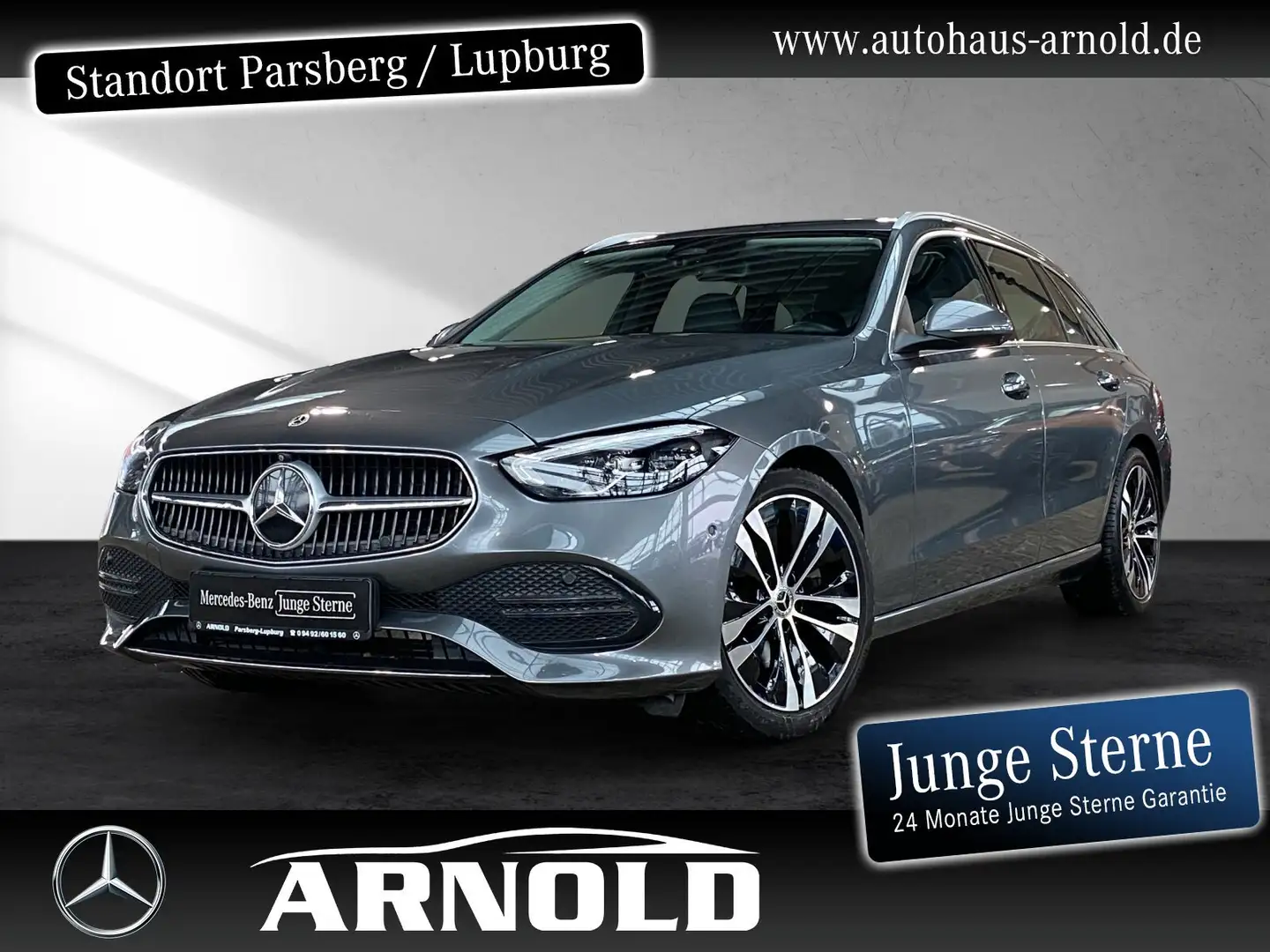 Mercedes-Benz C 200 C 200 T Avantgarde AHK Distr 360° el-Klappe LED Grau - 1