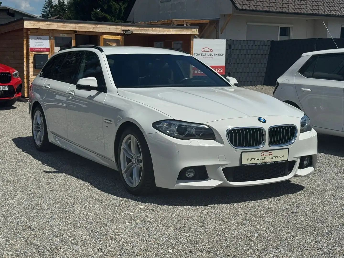 BMW 520 Touring 520d M-Paket NAVI KLIMA PDC ALU TÜV ALC. Blanc - 2