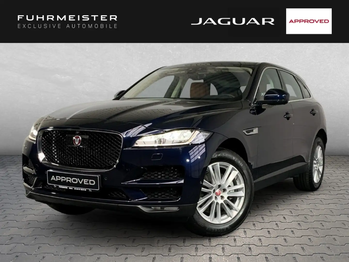 Jaguar F-Pace 30d AWD Portfolio Head-up Display LED Sitzklima Blu/Azzurro - 1