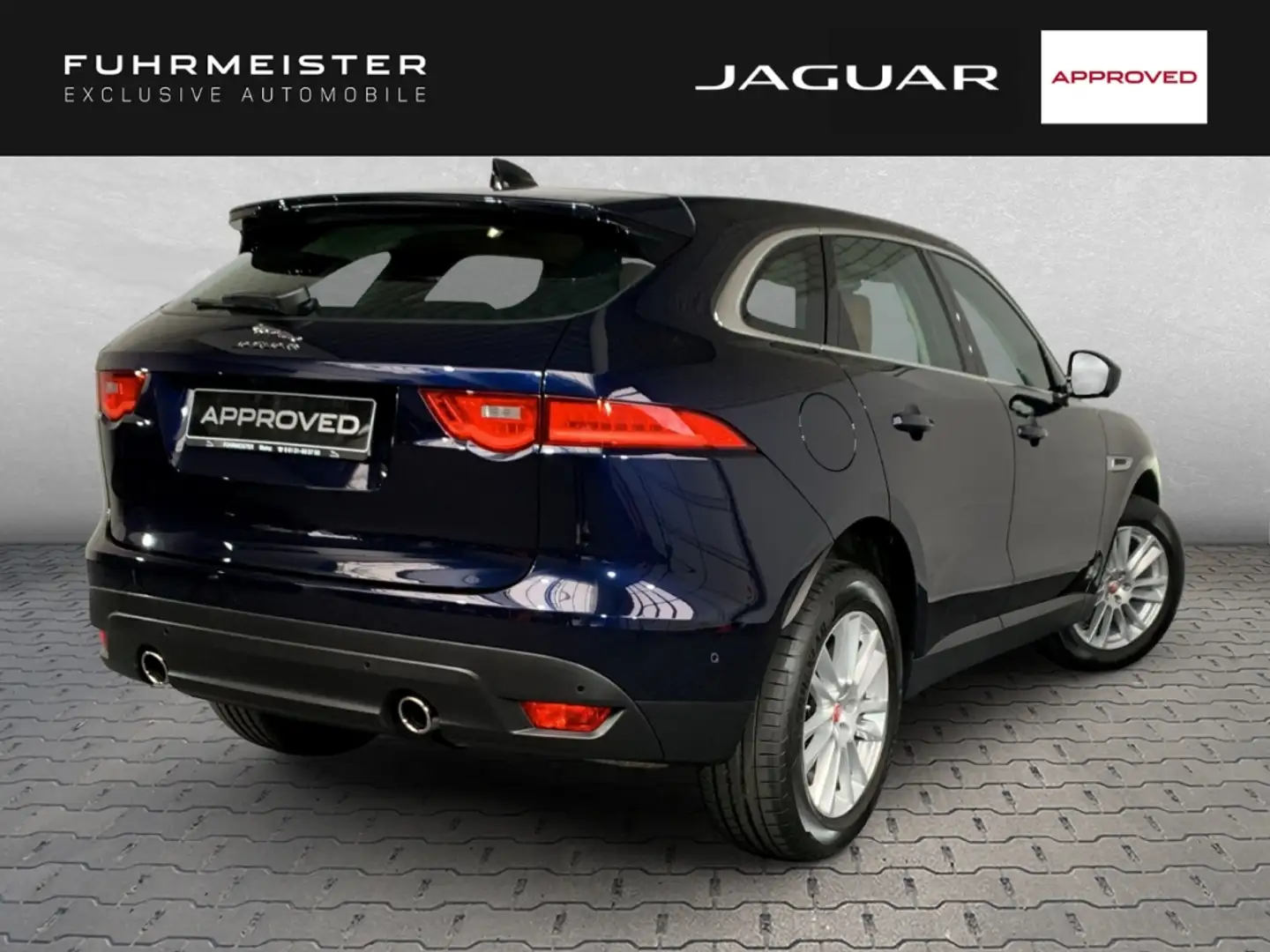 Jaguar F-Pace 30d AWD Portfolio Head-up Display LED Sitzklima Blu/Azzurro - 2
