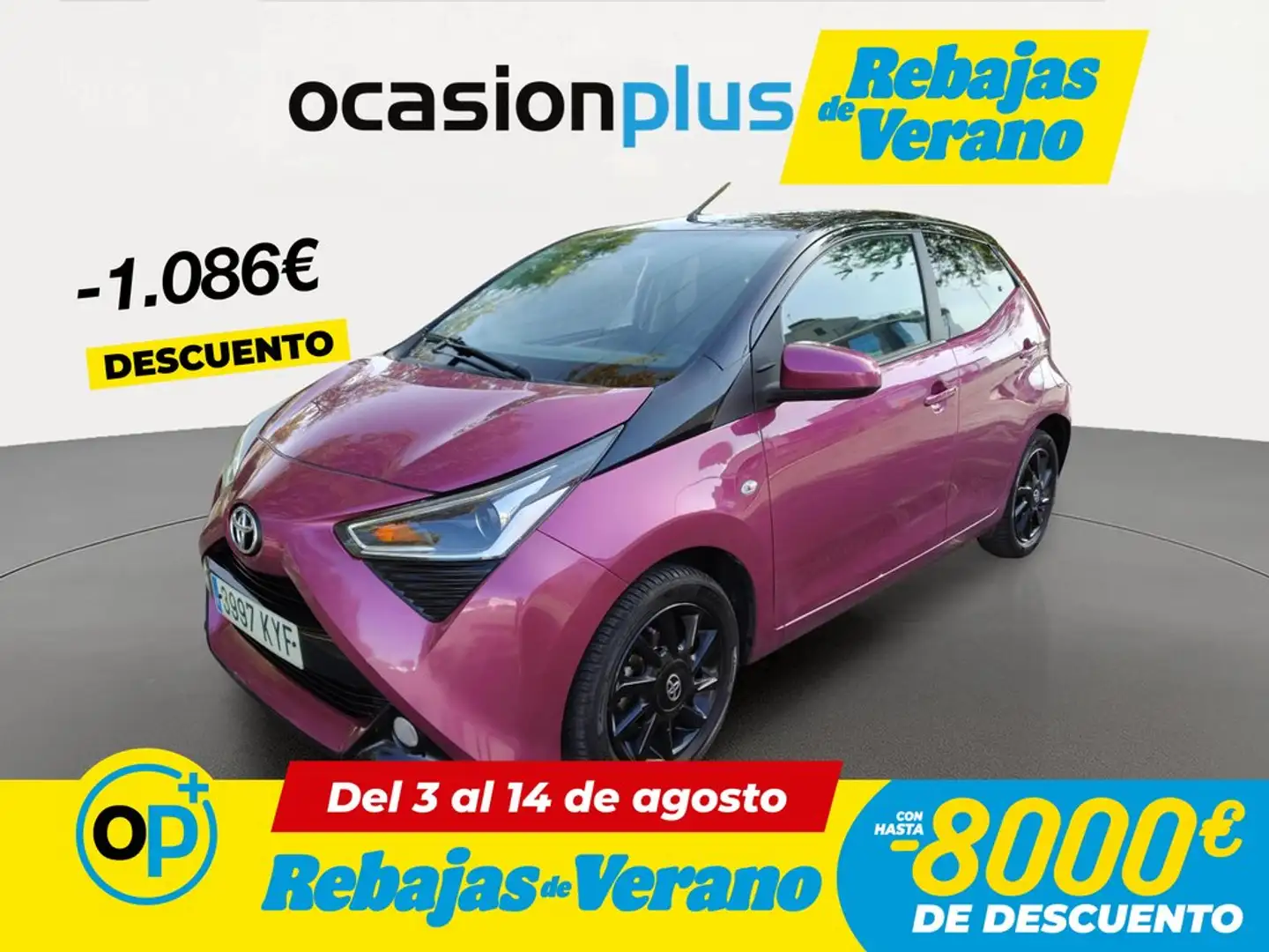 Toyota Aygo 70 x-play Burdeos - 1