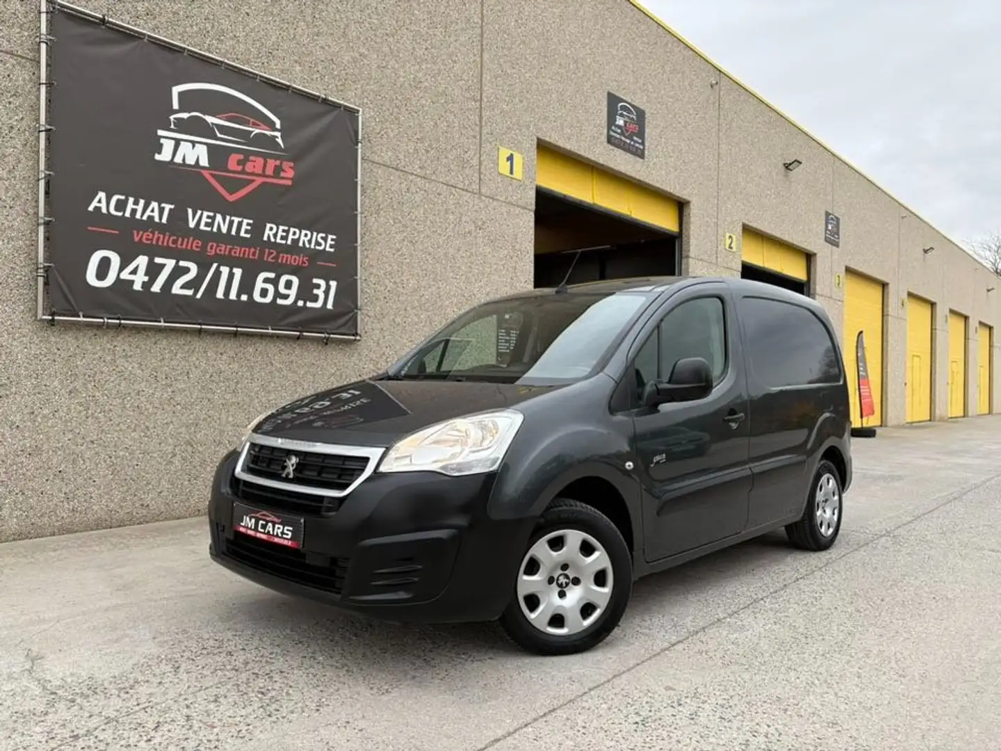 Peugeot Partner 1.6 BlueHDi L1H1 AIRCO NAVI Gris - 1