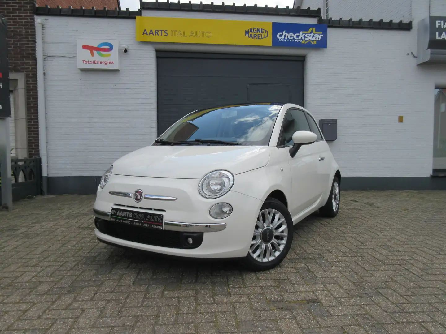 Fiat 500 1.2 Lounge Blanc - 1