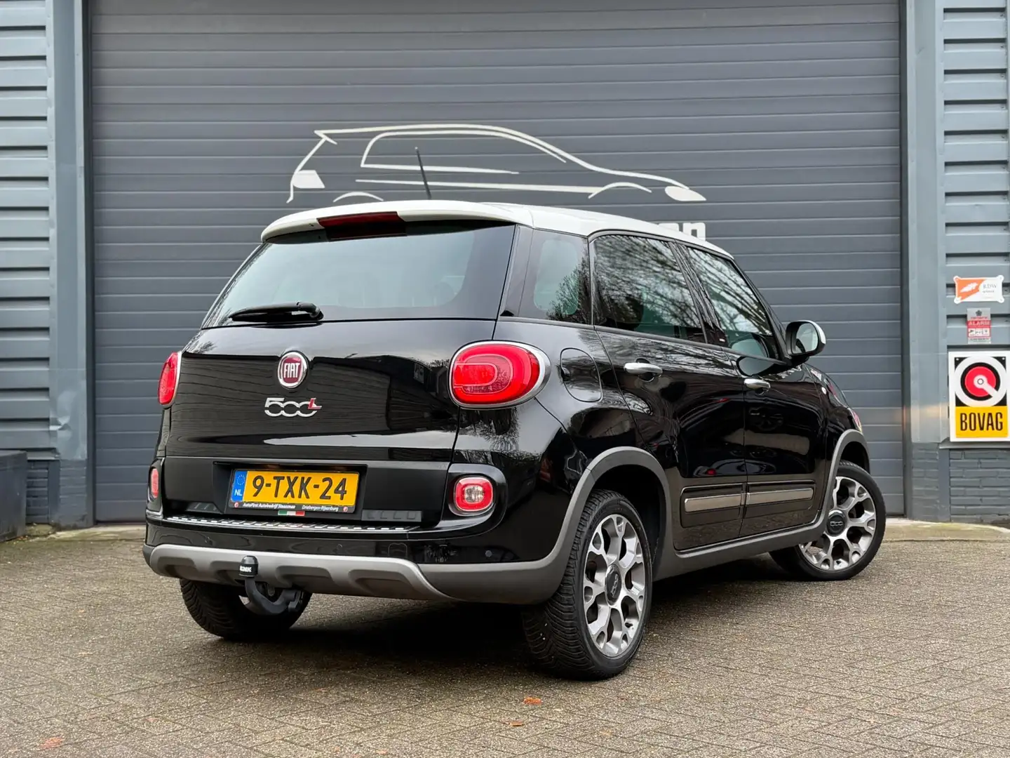 Fiat 500L 0.9 TwinAir Trekking | Afnm. Trekhaak | LM 17" Zwart - 2