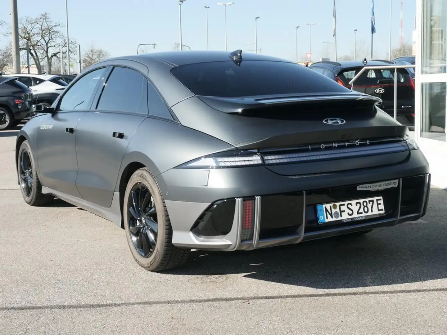 Hyundai IONIQ 6 UNIQ GLASDACH DIGI.-SPIEGEL 20" MATRIX Grau - 2