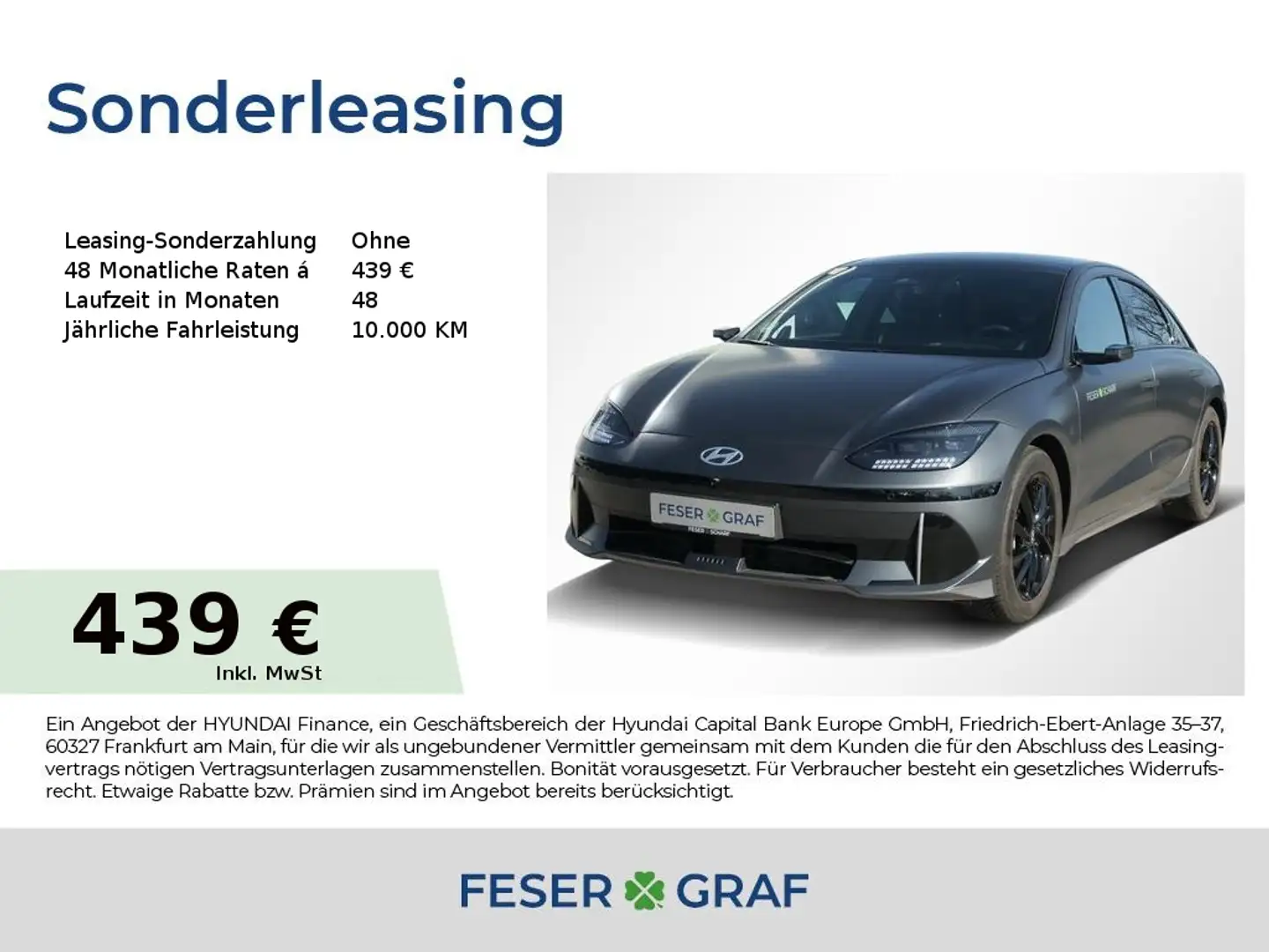 Hyundai IONIQ 6 UNIQ GLASDACH DIGI.-SPIEGEL 20" MATRIX Grau - 1