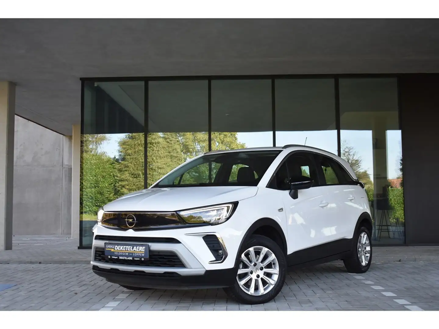 Opel Crossland 1.2T S/S Elegance AT6 *Navi*Zetel/Stuurverwarming Blanc - 1