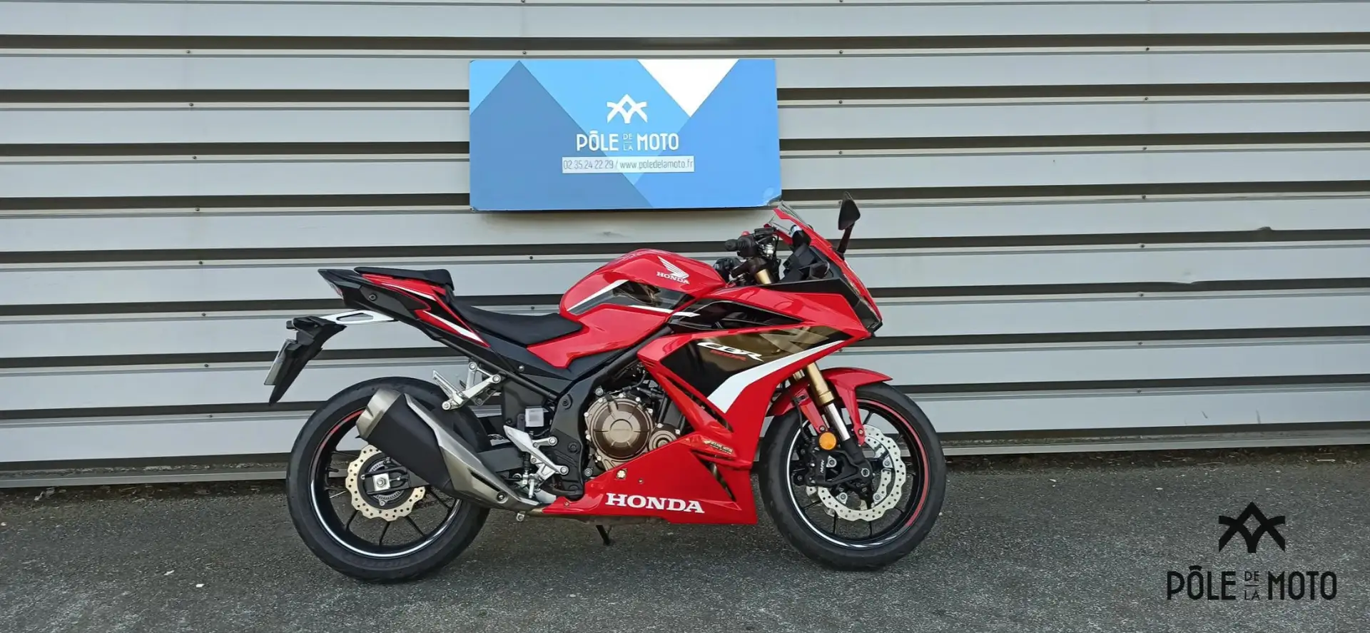 Honda CBR 500 R Rojo - 1