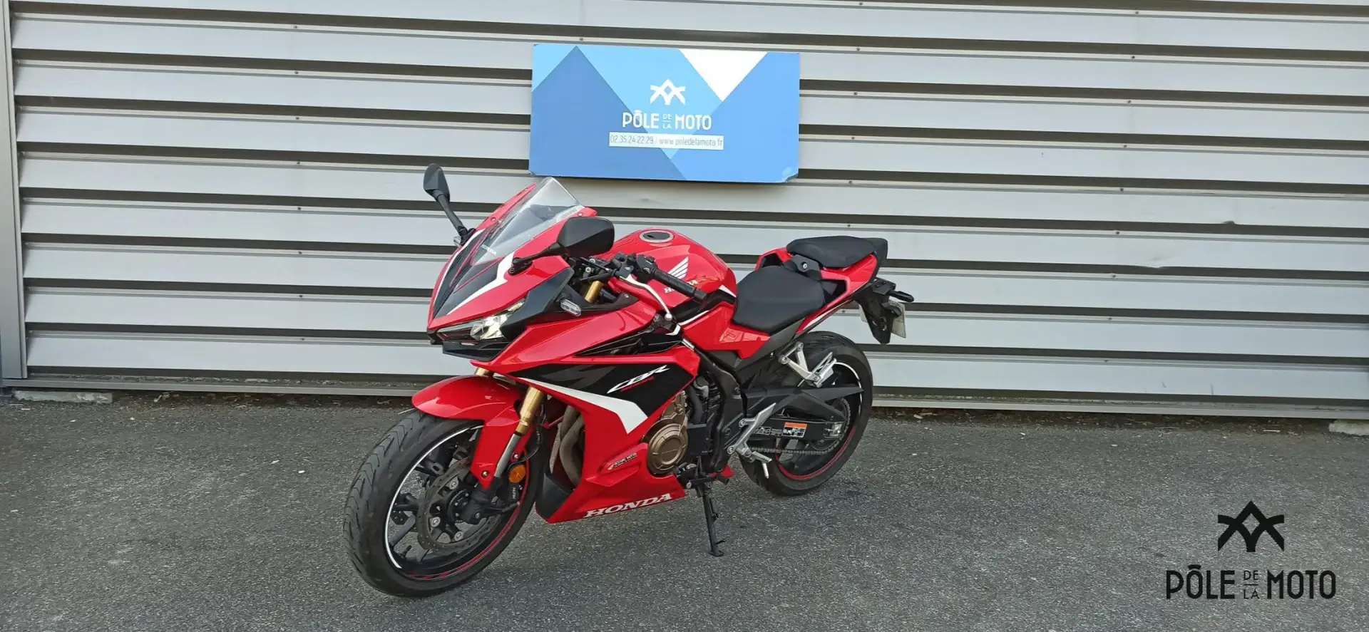 Honda CBR 500 R Rojo - 2