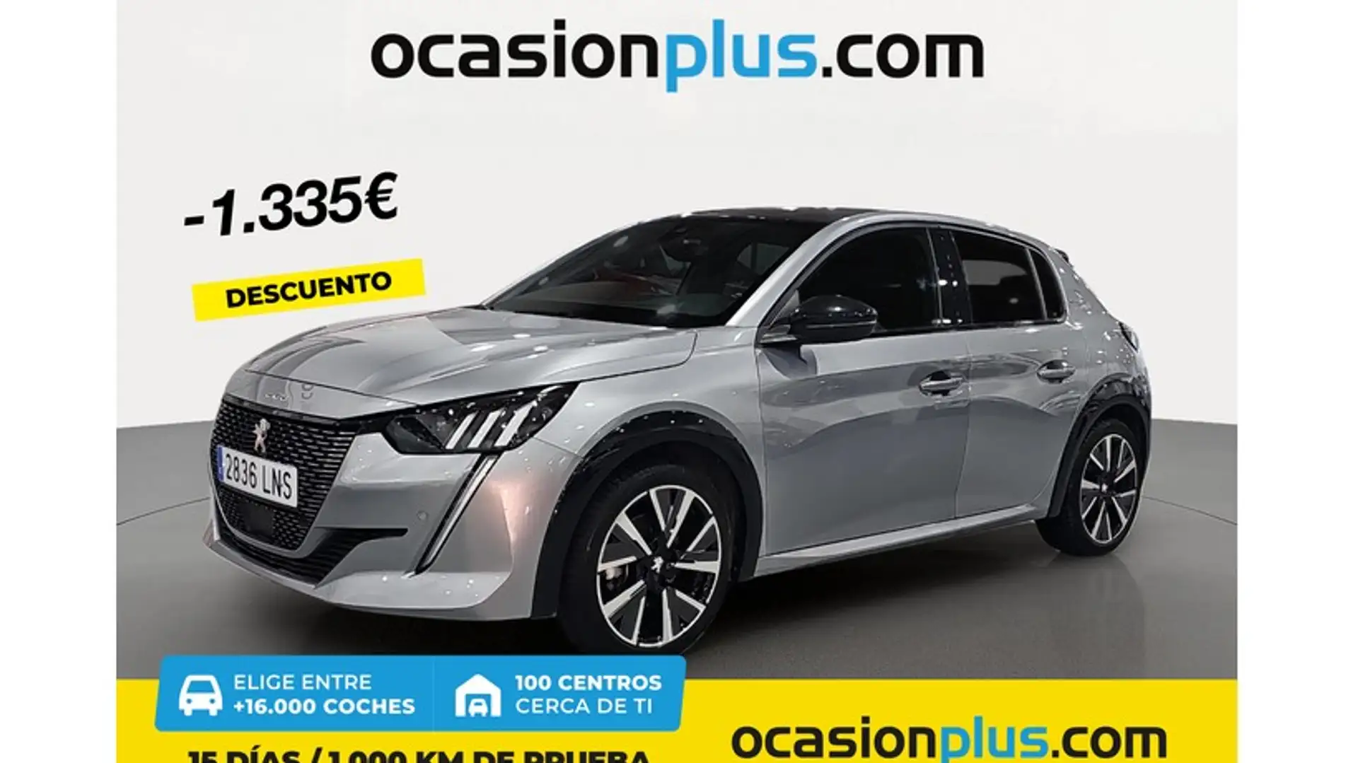 Peugeot 208 1.2 Puretech S&S GT Line 100 Gris - 1