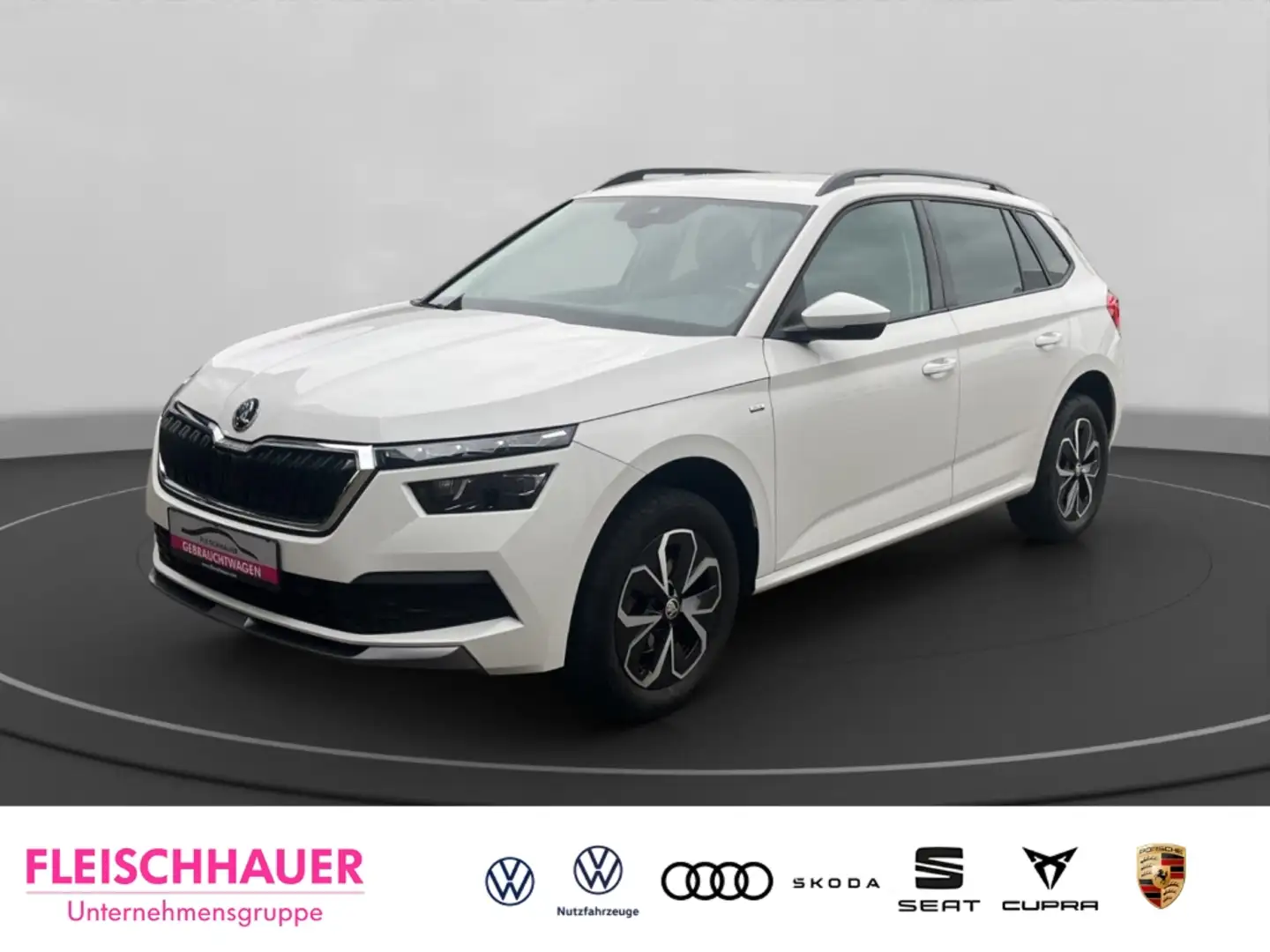 Skoda Kamiq Drive 125 1.0 TSI Ambition LED Einparkhilfe Weiß - 1