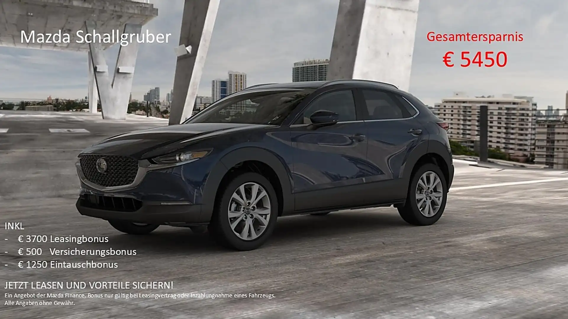 Mazda CX-30 e-Skyactive G140 Homura Aut. Blau - 1