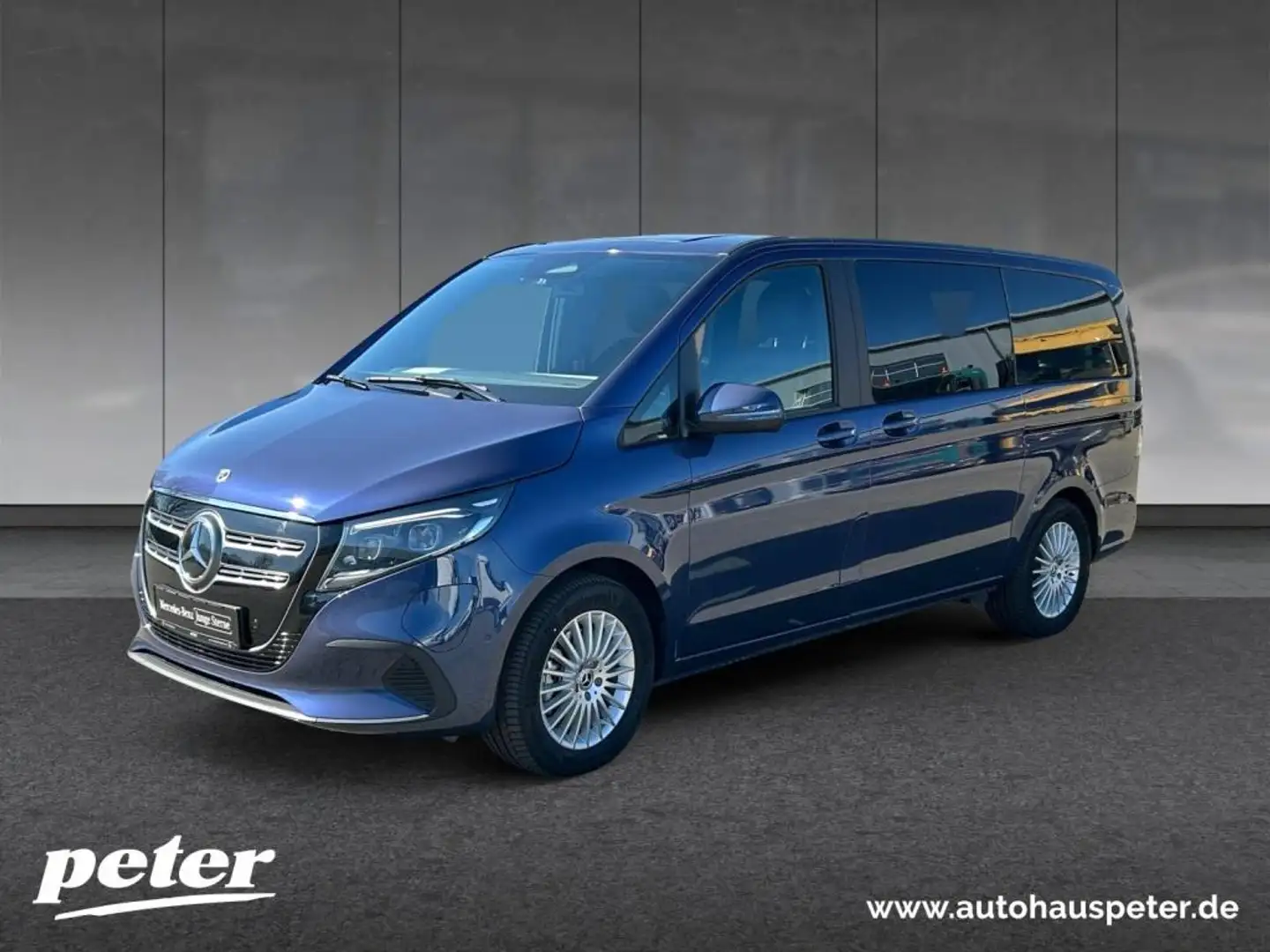 Mercedes-Benz EQV 300 Lang DISTR+LED+KAMERA+NAVI Albastru - 1