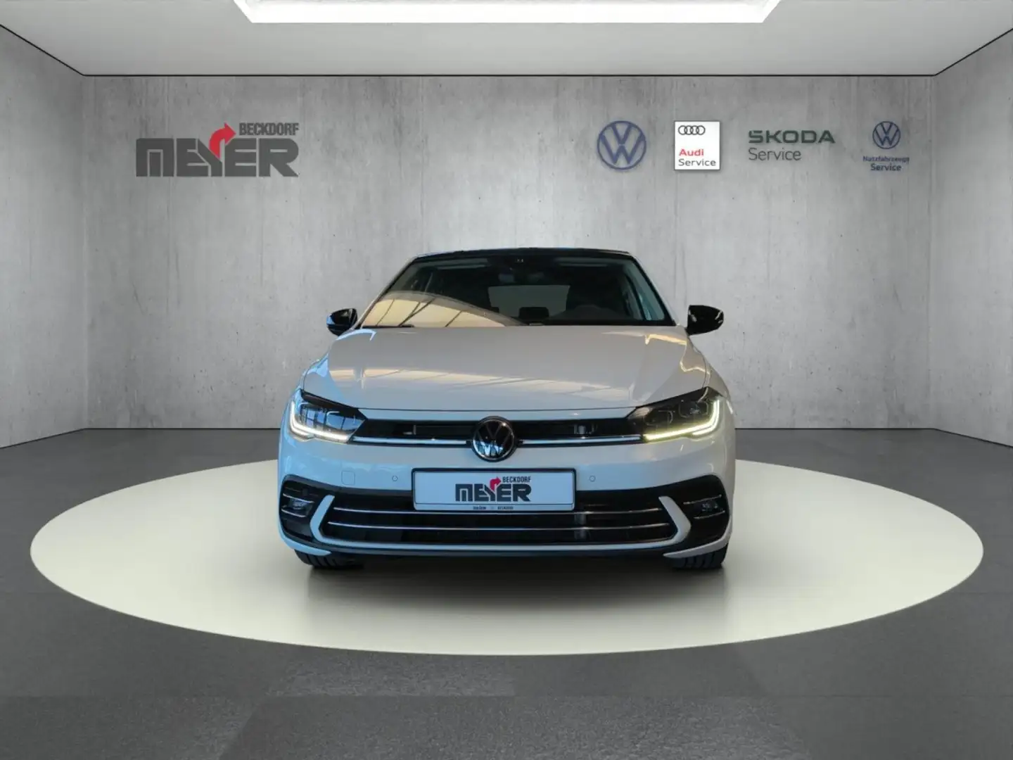 Volkswagen Polo Style 1.0 TSI DSG Klima Navi Rückfahrkamera Weiß - 2