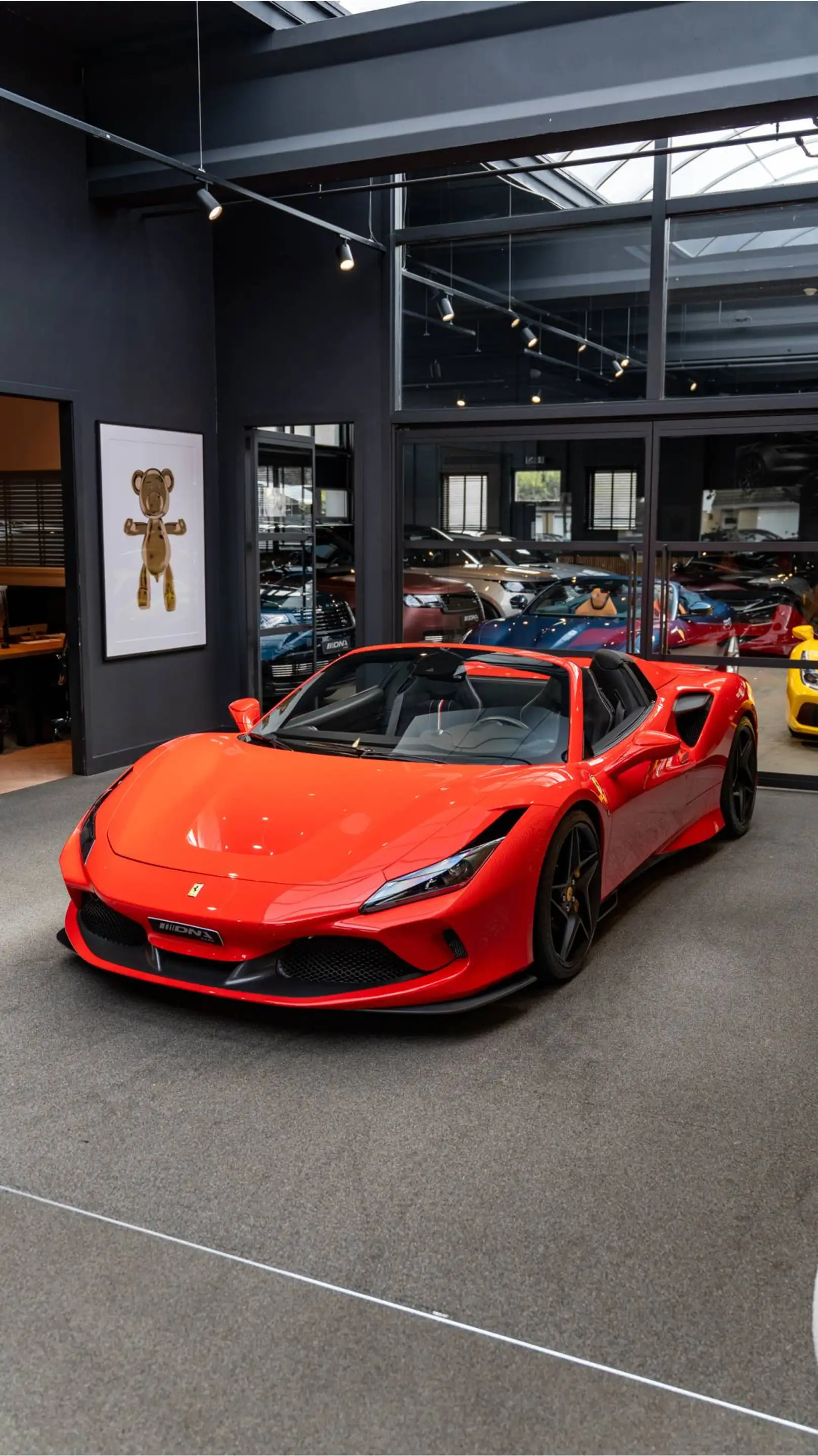 Ferrari F8 Spider Lift Matte Carbon Rosso Scuderia Tricolore Carbon — photo 26