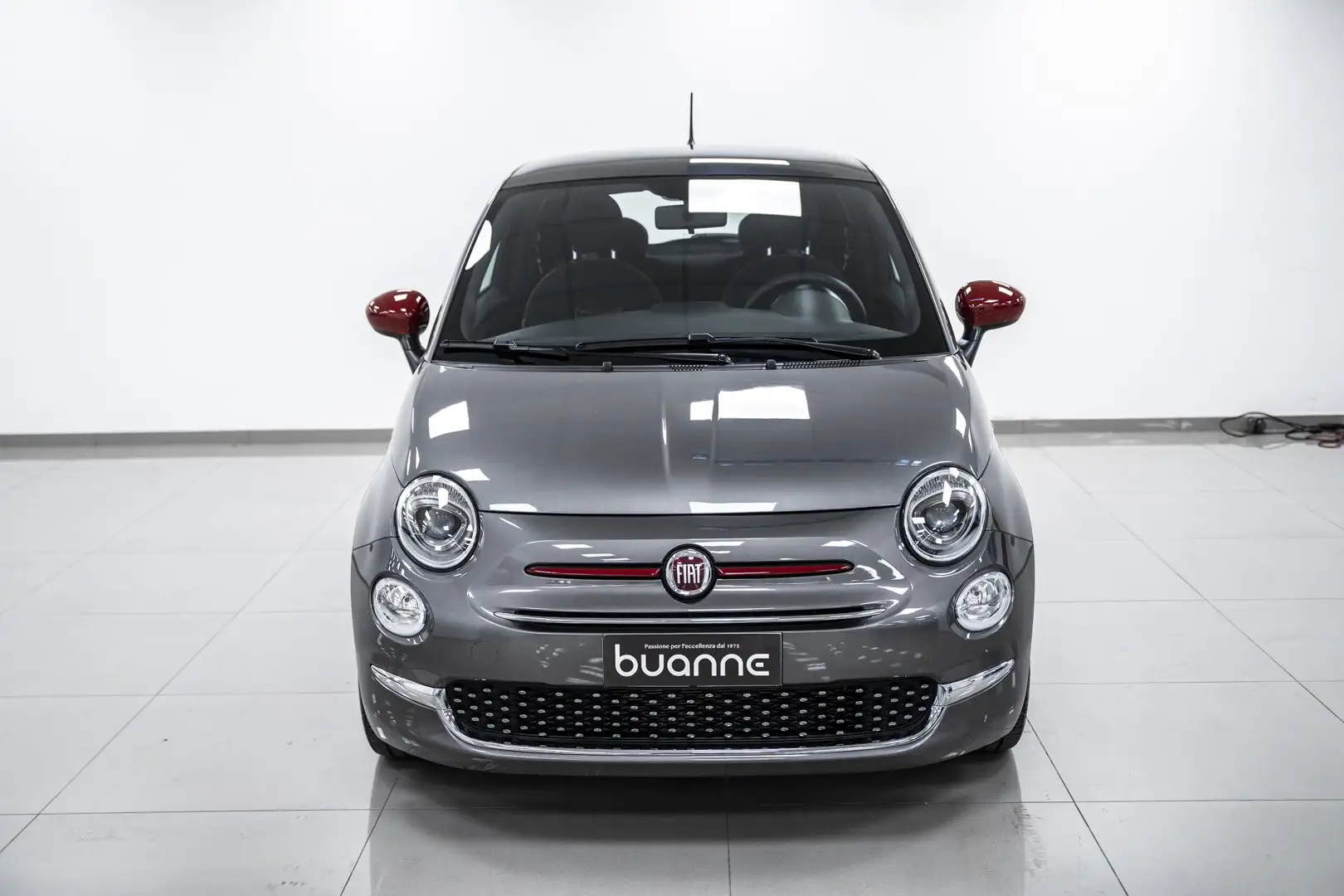 Fiat 500 1.0 70CV HYBRID RED EDITION LED CAR PLAY PANO ITA Grigio - 2