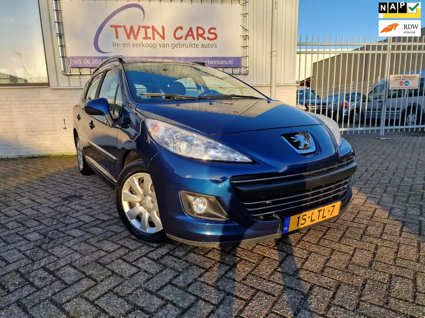 Peugeot 207 SW 1.4 VTi Style Airco Blauw - 1