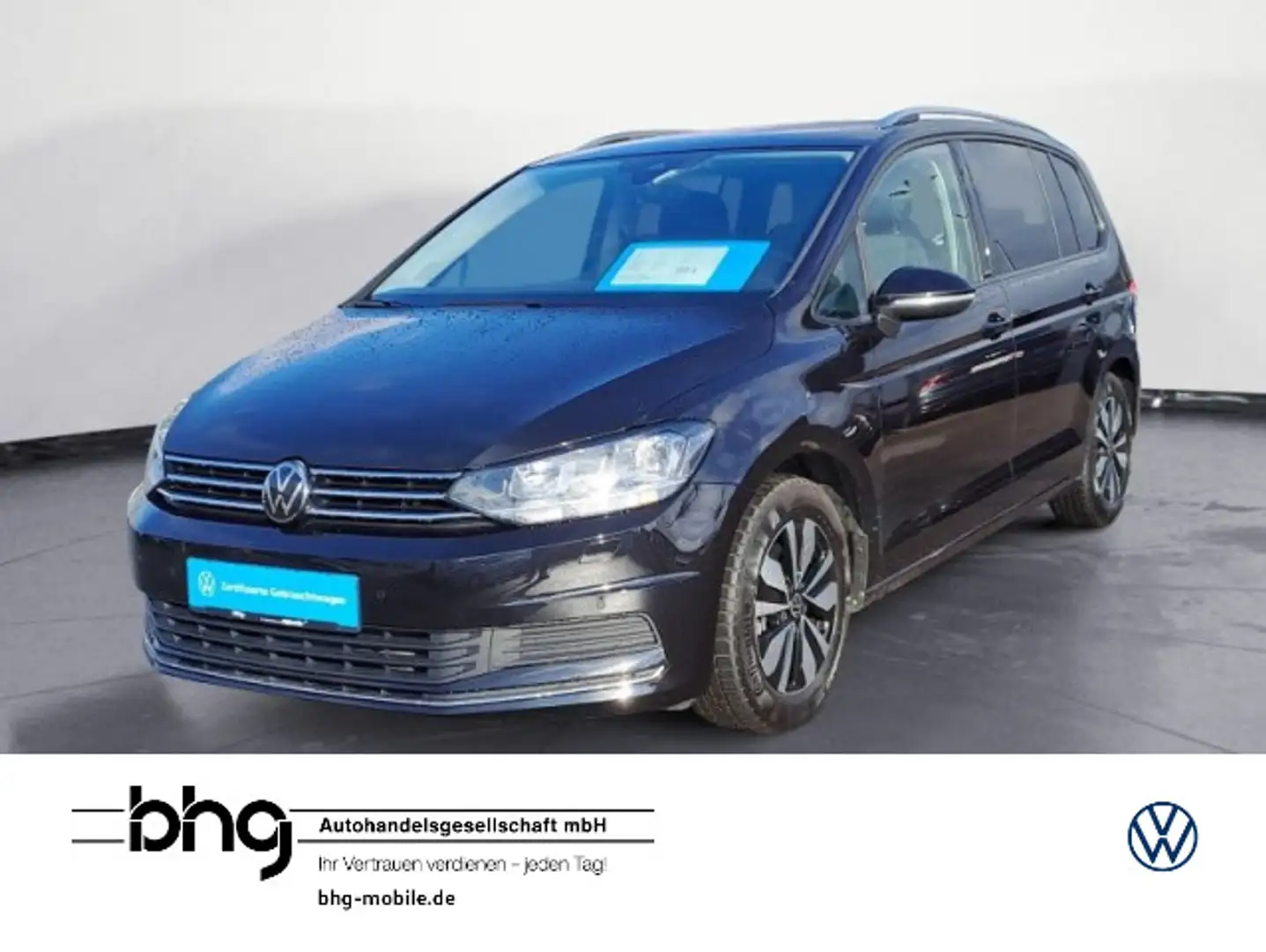 Volkswagen Touran 2.0 TDI Navi Standheizg DAB+ Kamera PDC Schwarz - 1